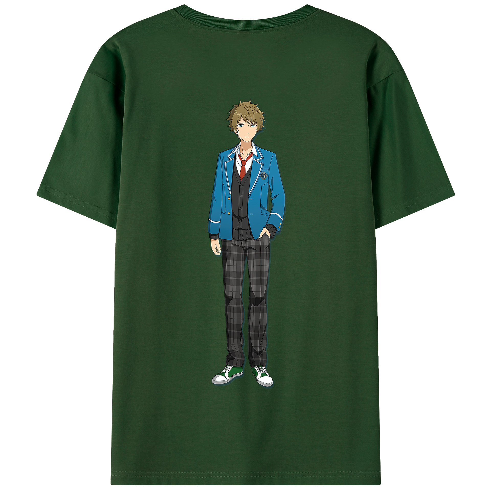 （画像用） あんさんぶるスターズ! Ensemble Stars 綿100％半袖Tシャツ（背面プリント）